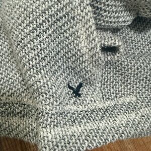 American Eagle Outfitters Black and White Cardigan
